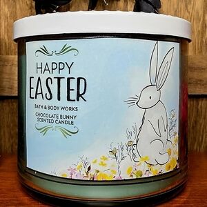 Bath & Body Works 2019 Happy Easter Chocolate Bunny 3-Wick Candle